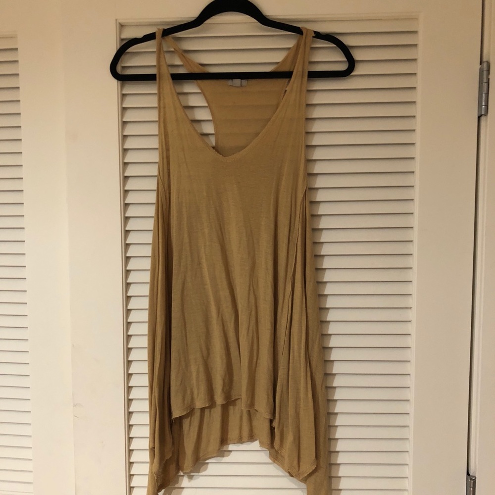 Mustard, tank top